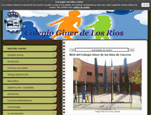 Tablet Screenshot of ginerdelosrioscaceres.com